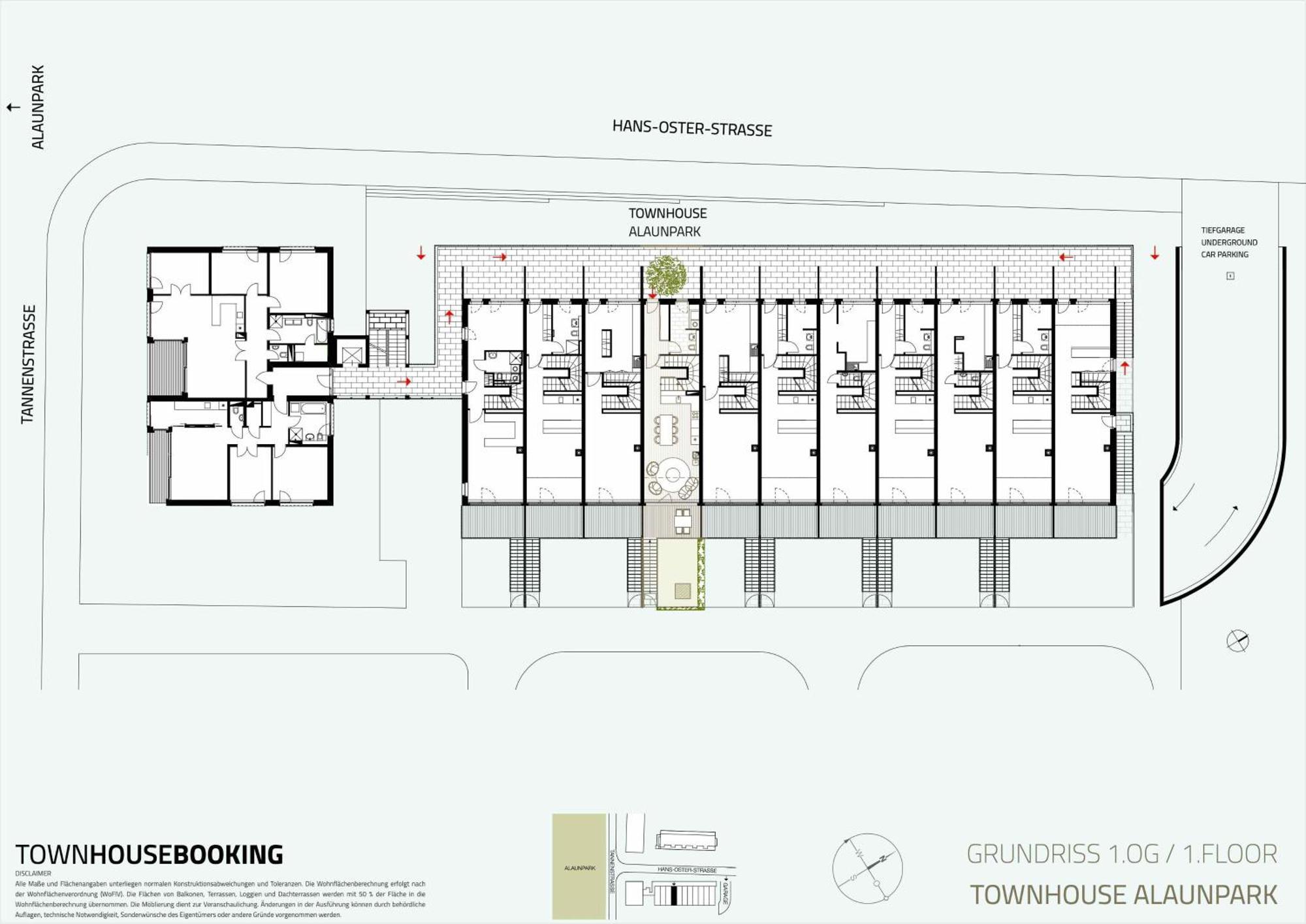 Ferienhaus Townhouse Alaunpark Dresden